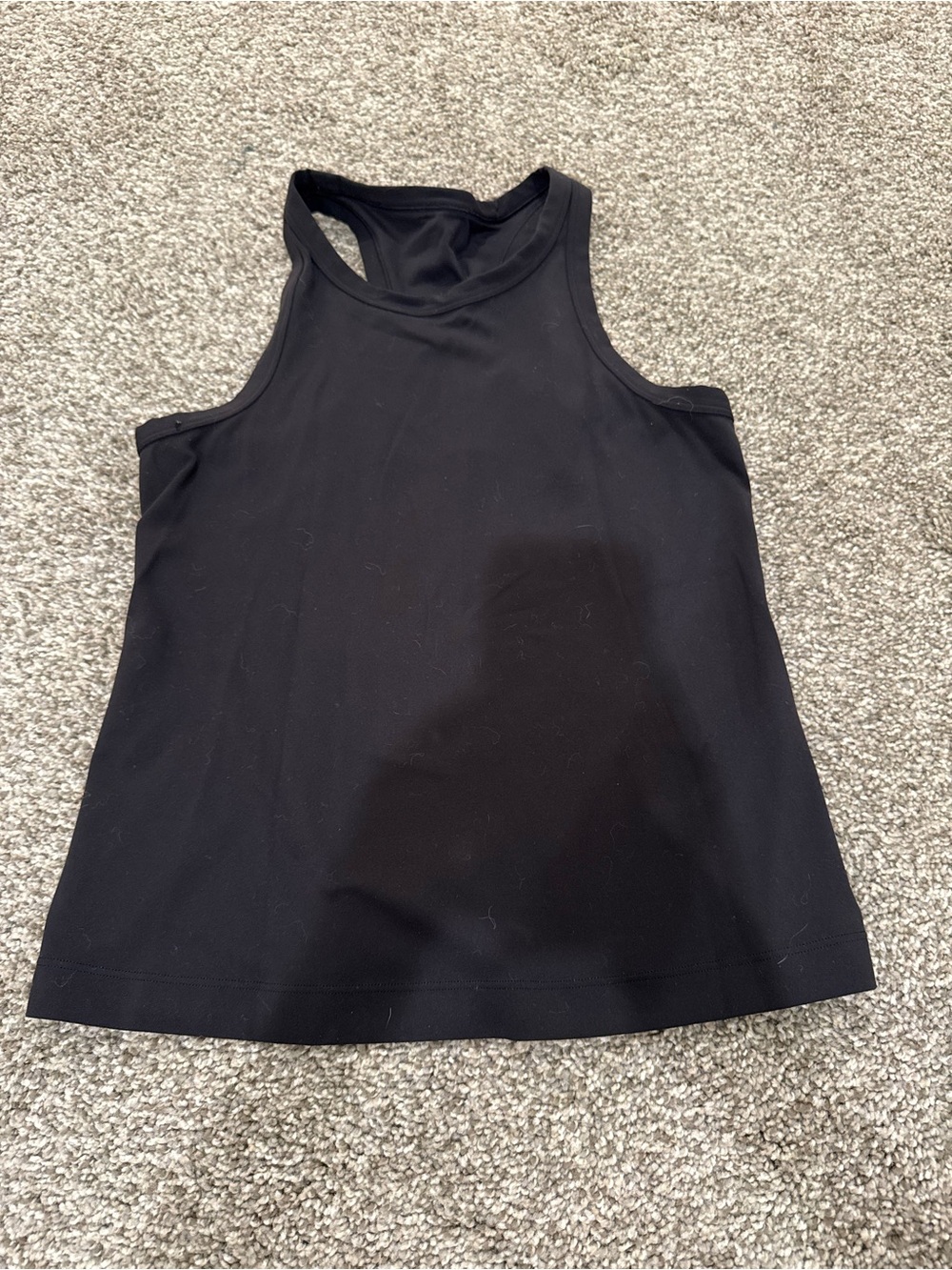 lululemon athletica Black High-Neck Racerback Tank